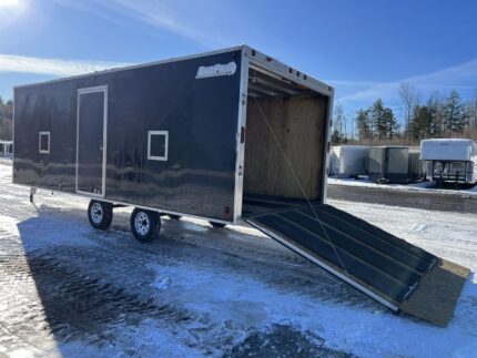 2008 Sno Pro 101×20 Aluminum 4-Place w/Interior Spare Mount, Mats & Guides