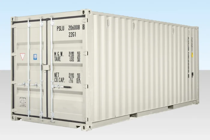 20FT Shipping Container White (RAL 9003)
