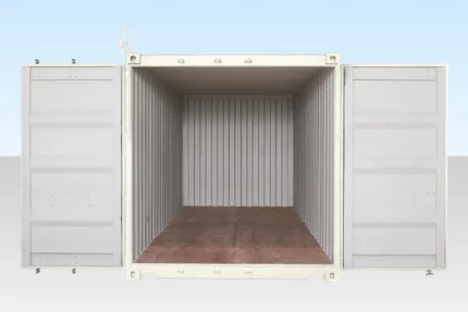 20FT Shipping Container White (RAL 9003)
