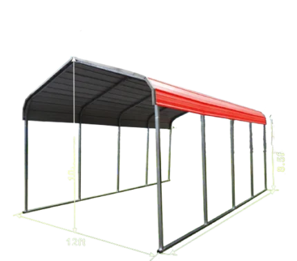 Golden Mount Classic Steel Carport