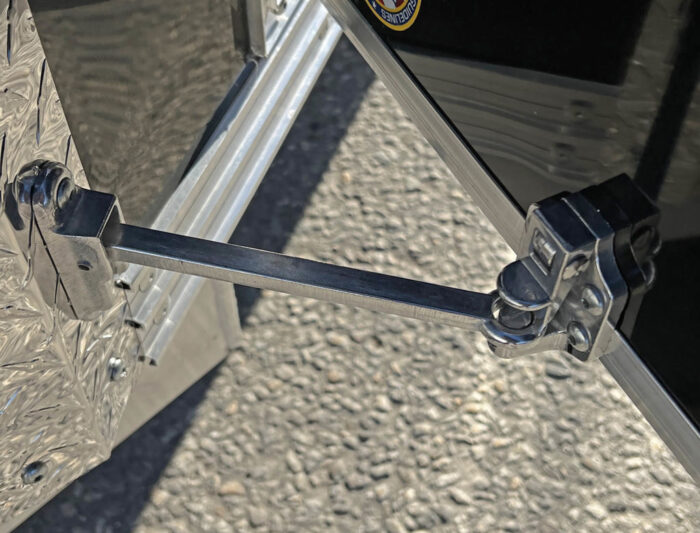 2024 Sno Pro 7.5x22 Aluminum 4-Place Drive In/Out w/Extra Height, Mats & Guides, Canopy - Image 22