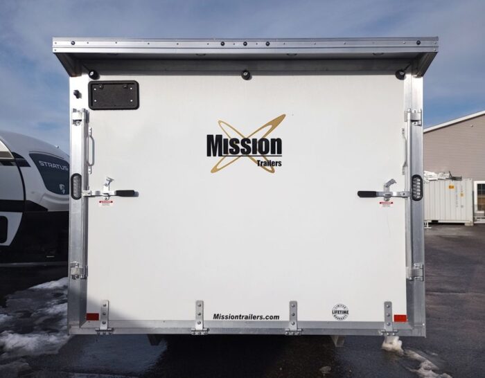2024 Mission Trailers 101x24 Aluminum 4/5-Place Drive In/Out Deckover w/Galvanized Pkg, Canopy - Image 7