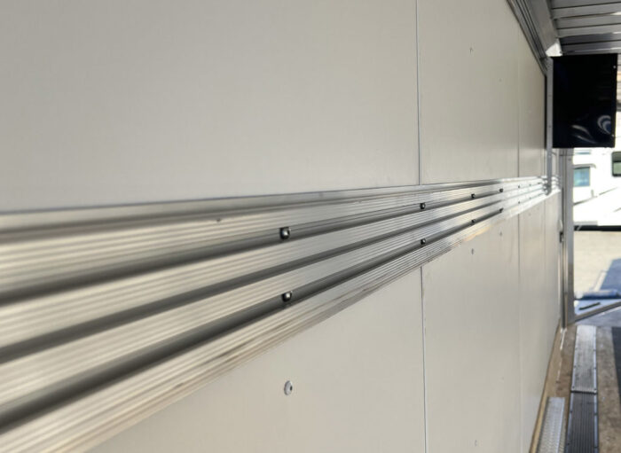 2024 Sno Pro 7.5x22 Aluminum 4-Place Drive In/Out w/Extra Height, Mats & Guides, Canopy - Image 17
