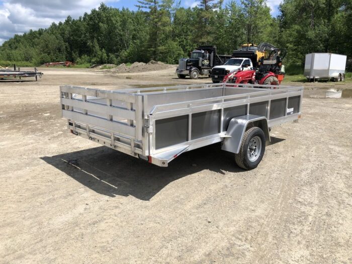 2022 Mission Trailers 6x12 Aluminum Open Utility w/Integrated Rear Ramp - Image 9