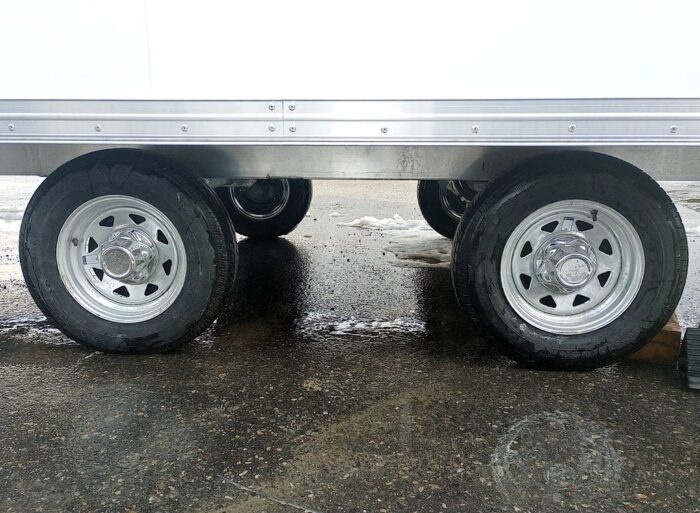 2024 Mission Trailers 101x24 Aluminum 4/5-Place Drive In/Out Deckover w/Galvanized Pkg, Canopy - Image 24