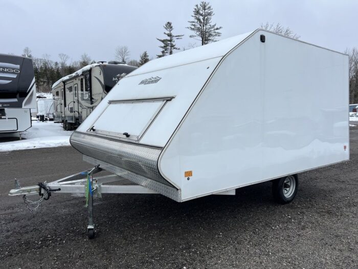 High Country Trailers 101x12 Aluminum 2-Place Hybrid w/Track Mats