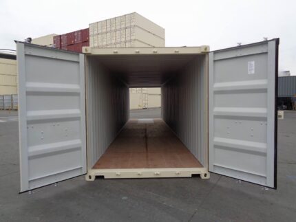 New 40ft HC Double Door Container