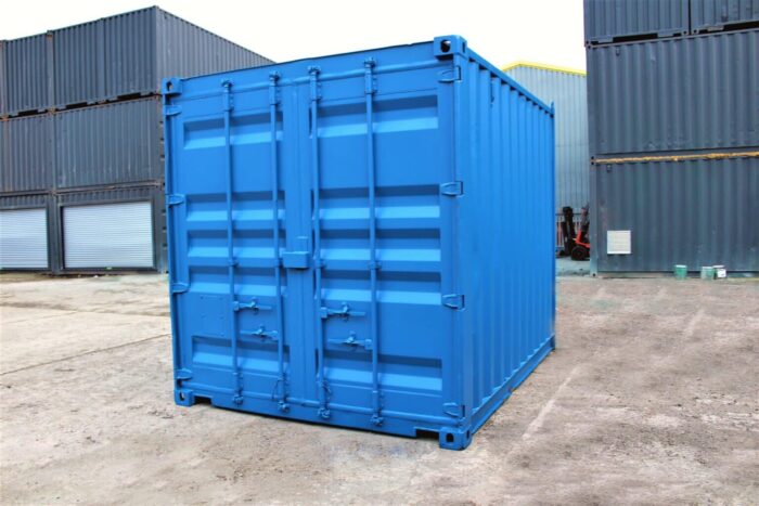 10ft New Shipping Container Blue - Image 9