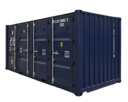 Storage Container 20 Ft 4 Doors