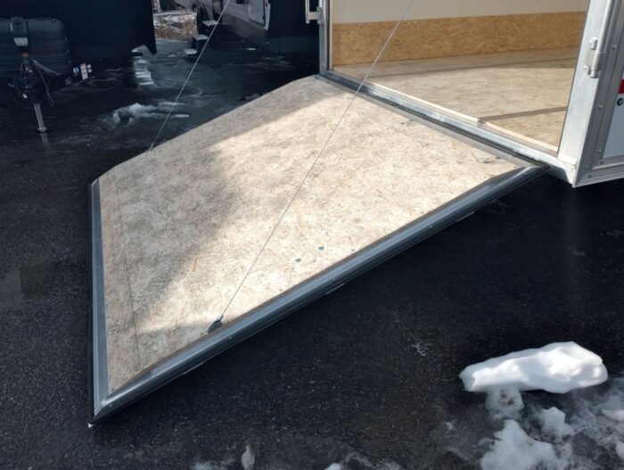2024 Mission Trailers 101x24 Aluminum 4/5-Place Drive In/Out Deckover w/Galvanized Pkg, Canopy - Image 12