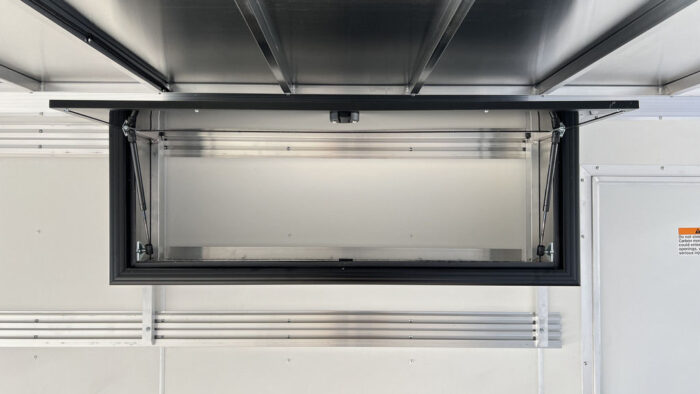 2024 Sno Pro 7.5x22 Aluminum 4-Place Drive In/Out w/Extra Height, Mats & Guides, Canopy - Image 16