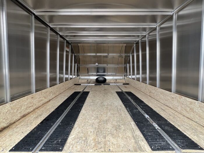 High Country Trailers 101x12 Aluminum 2-Place Hybrid w/Track Mats - Image 13