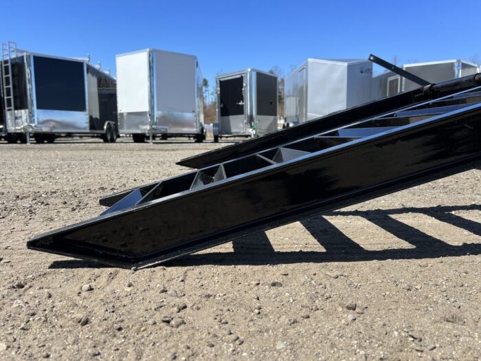 2024 Diamond C 8.5x20 20K Deckover Equipment Trailer w/ 72” Flip-Knee Ramps - Image 10