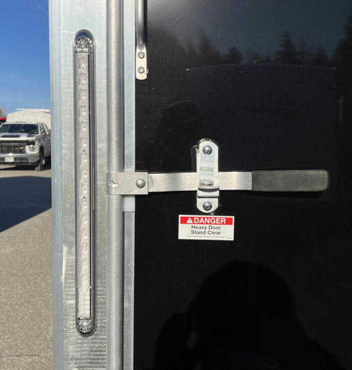 2024 Sno Pro 7.5x22 Aluminum 4-Place Drive In/Out w/Extra Height, Mats & Guides, Canopy - Image 23