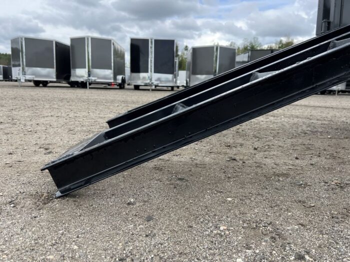2024 RawMaxx 5X10 7K Powder Coated Dump Trailer w/Tarp Kit - Image 13