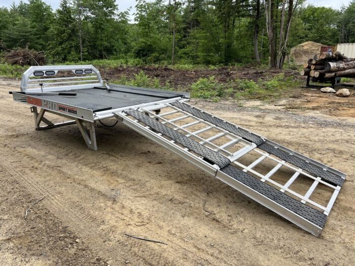 Sno Pro 7ft Aluminum Sled Deck w/Sliding Sides & Telescoping - Image 3