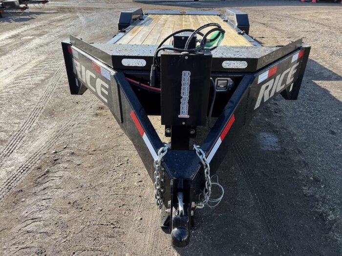 2024 Rice Trailers 7X18 Promax Industrial 21K Equipment w/Hydraulic Jack & Full Width Ramps - Image 8