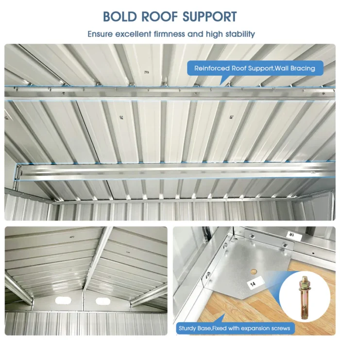 Metal Storage Shed For Sale - Image 8