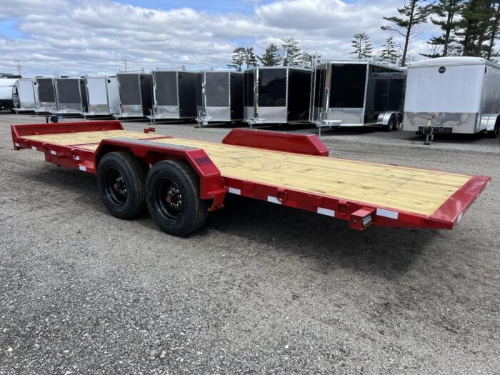 2024 Rice Trailers 7x22 16K Tilt Deck Powder Coat Equipment w/Toolbox - Image 4