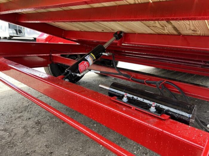 2024 Rice Trailers 7x22 16K Tilt Deck Powder Coat Equipment w/Toolbox - Image 9