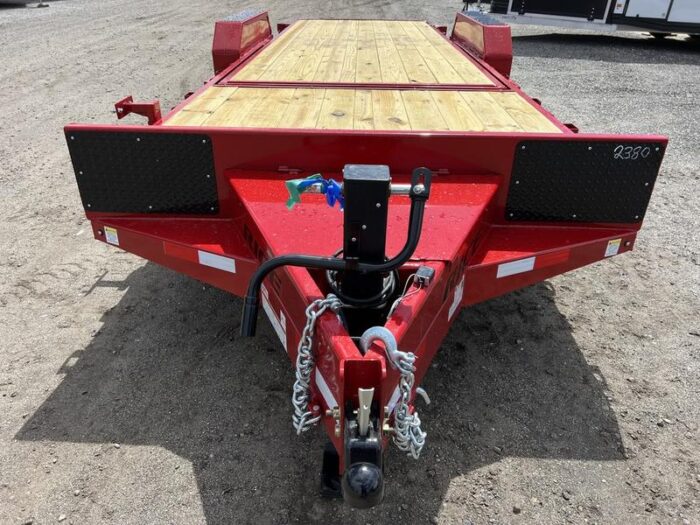 2024 Rice Trailers 7x22 16K Tilt Deck Powder Coat Equipment w/Toolbox - Image 8