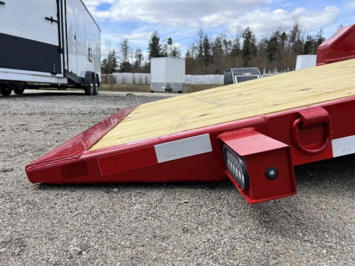 2024 Rice Trailers 7x22 16K Tilt Deck Powder Coat Equipment w/Toolbox - Image 13