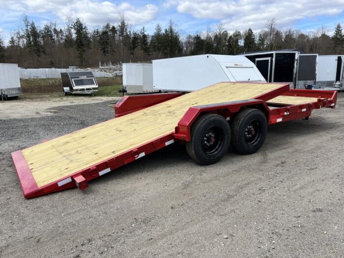 2024 Rice Trailers 7x22 16K Tilt Deck Powder Coat Equipment w/Toolbox - Image 12