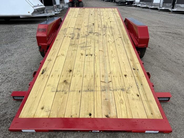 2024 Rice Trailers 7x22 16K Tilt Deck Powder Coat Equipment w/Toolbox - Image 11