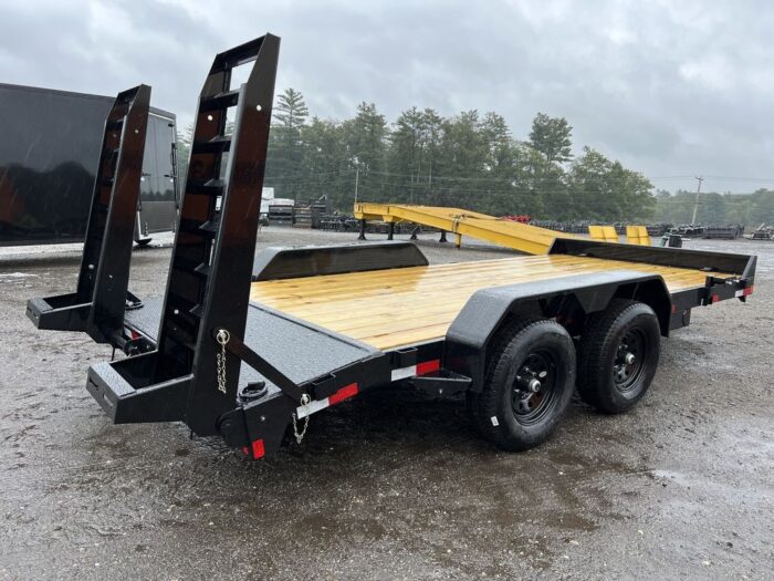 2024 Rice Trailers 7x16 10K Equipment Hauler w/D-Rings, Spare Mount, & Toolbox - Image 10