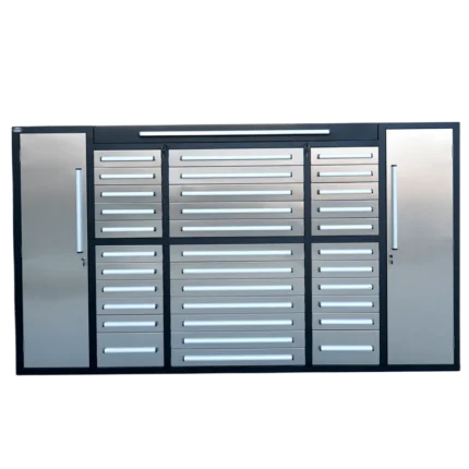 9ft Storage Cabinet 34 Drawers