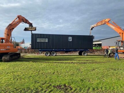New 40HC Black Custom Container Home